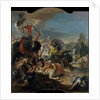 The Battle of Vercellae, 1725-29 by Giovanni Battista (1696-1770) Tiepolo