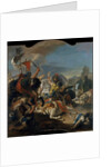 The Battle of Vercellae, 1725-29 by Giovanni Battista (1696-1770) Tiepolo