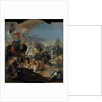 The Battle of Vercellae, 1725-29 by Giovanni Battista (1696-1770) Tiepolo