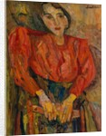 Woman in Red Blouse, c.1919 by Chaim Soutine