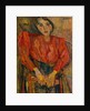 Woman in Red Blouse, c.1919 by Chaim Soutine