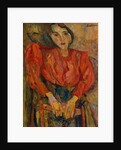 Woman in Red Blouse, c.1919 by Chaim Soutine
