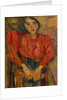 Woman in Red Blouse, c.1919 by Chaim Soutine