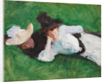 Two Girls on a Lawn, 1889 by John Singer Sargent