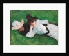 Two Girls on a Lawn, 1889 by John Singer Sargent