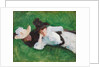 Two Girls on a Lawn, 1889 by John Singer Sargent