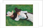 Two Girls on a Lawn, 1889 by John Singer Sargent
