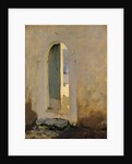 Open Doorway, Morocco, 1879-80 by John Singer Sargent