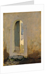 Open Doorway, Morocco, 1879-80 by John Singer Sargent