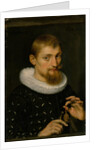 Portrait of a Man, Possibly an Architect or Geographer, 1597 by Peter Paul Rubens