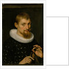 Portrait of a Man, Possibly an Architect or Geographer, 1597 by Peter Paul Rubens