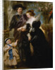 Rubens, His Wife Helena Fourment and Their Son Frans, c.1635 by Peter Paul Rubens