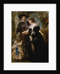 Rubens, His Wife Helena Fourment and Their Son Frans, c.1635 by Peter Paul Rubens