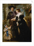 Rubens, His Wife Helena Fourment and Their Son Frans, c.1635 by Peter Paul Rubens