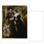 Rubens, His Wife Helena Fourment and Their Son Frans, c.1635 by Peter Paul Rubens