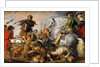 Wolf and Fox Hunt, c.1616 by Peter Paul (and studio) Rubens