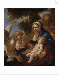 The Holy Family with Angels, c.1700 by Sebastiano Ricci