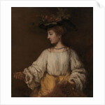 Flora, c.1654 by Rembrandt Harmensz. van Rijn