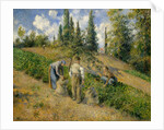 The Harvest, Pontoise, 1881 by Camille Pissarro
