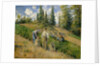 The Harvest, Pontoise, 1881 by Camille Pissarro
