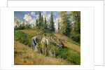 The Harvest, Pontoise, 1881 by Camille Pissarro