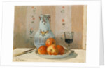 Still Life with Apples and Pitcher, 1872 by Camille Pissarro