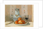 Still Life with Apples and Pitcher, 1872 by Camille Pissarro