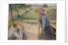Two Young Peasant Women, 1891-92 by Camille Pissarro