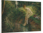 Bather in the Woods, 1895 by Camille Pissarro