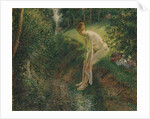 Bather in the Woods, 1895 by Camille Pissarro