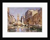 Venetian Canal, 1913 by John Singer Sargent