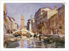 Venetian Canal, 1913 by John Singer Sargent