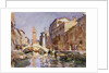 Venetian Canal, 1913 by John Singer Sargent