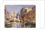 Venetian Canal, 1913 by John Singer Sargent