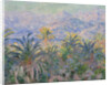 Palm Trees at Bordighera, 1884 by Claude Monet