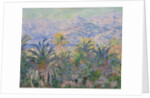 Palm Trees at Bordighera, 1884 by Claude Monet