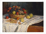 Apples and Grapes, 1879–80 by Claude Monet