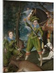 Henry Frederick, Prince of Wales, with Sir John Harington in the Hunting Field, 1603 by Robert the Elder Peake