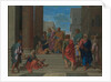 Saints Peter and John Healing the Lame Man, 1655 by Nicolas Poussin