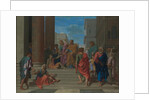 Saints Peter and John Healing the Lame Man, 1655 by Nicolas Poussin