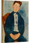 Boy in a Striped Sweater, 1918 by Amedeo Modigliani