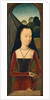 Young Woman with a Pink, c.1485-90 by Hans Memling