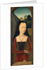 Young Woman with a Pink, c.1485-90 by Hans Memling