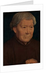 Portrait of an Old Man, c.1475 by Hans Memling