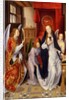 The Annunciation, 1480-89 by Hans Memling
