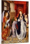 The Annunciation, 1480-89 by Hans Memling