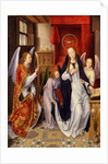 The Annunciation, 1480-89 by Hans Memling