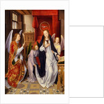 The Annunciation, 1480-89 by Hans Memling