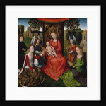 Virgin and Child with Saints Catherine of Alexandria and Barbara, 1480 by Hans Memling