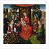 Virgin and Child with Saints Catherine of Alexandria and Barbara, 1480 by Hans Memling